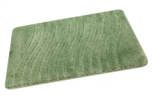 Kúpeľňový koberček Sara Sage zelený Fale