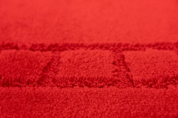 Kúpeľňový koberček Ocean Red červený ovál