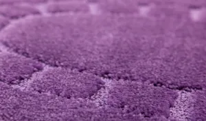 Kúpeľňový koberček Ocean fialový ovál