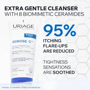 Uriage Xemose C8+ Syndet Gentle Cleanser syndet pre suchú až atopickú pokožku 200 ml