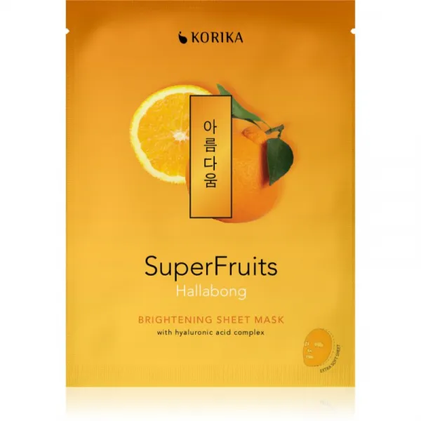 KORIKA KOREAN SKIN CARE ROUTINE SET OF 3 BRIGHTENING SHEET MASKS sada pre rozjasnenie pleti