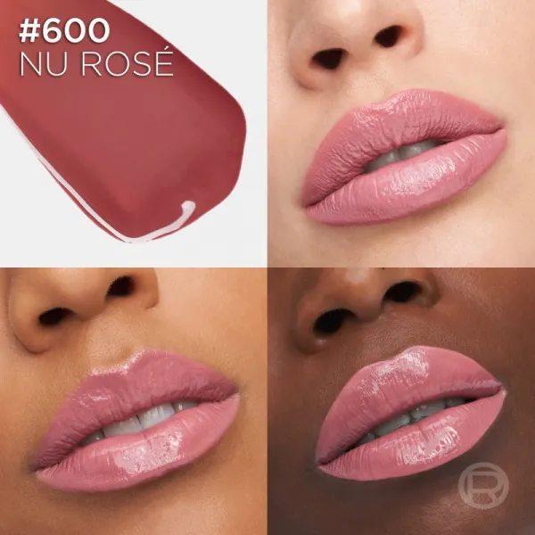 L’Oréal Paris Infaillible dlhotrvajúci tekutý rúž dodávajúci hydratáciu a lesk odtieň 600 Le Nu Rose 4.3 ml
