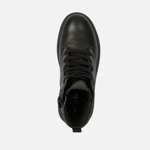 Black Girls Ankle Boots Geox Phaolae Girl - Girls