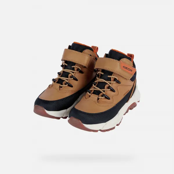 Yellow Boys' Ankle Boots Geox Flexyper Plus Boy - Boys
