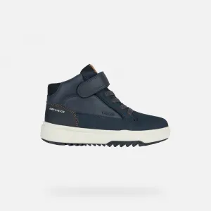 Dark blue boys' ankle shoes Geox Bunshee B Abx - Boys