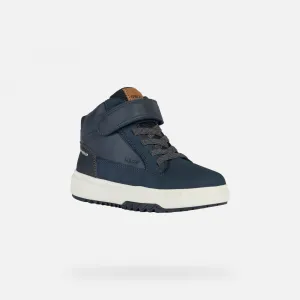 Dark blue boys' ankle shoes Geox Bunshee B Abx - Boys