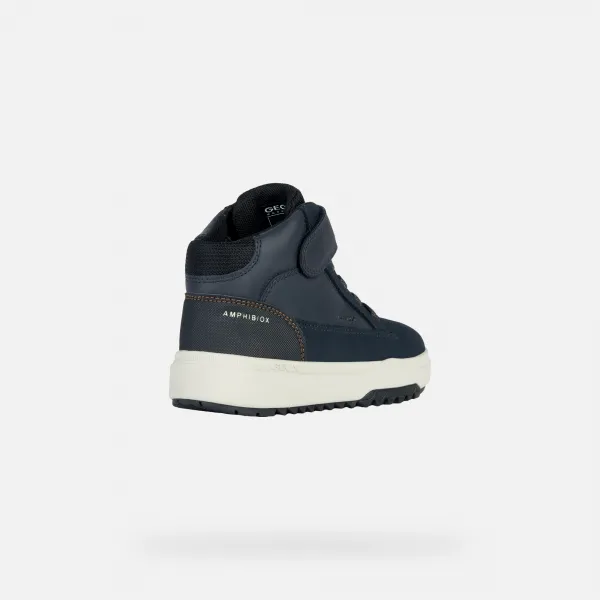 Dark blue boys' ankle shoes Geox Bunshee B Abx - Boys