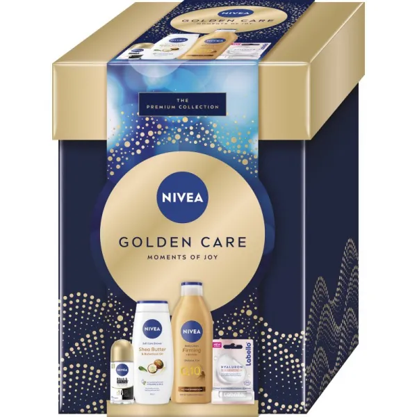 NIVEA Golden Care darčeková sada pre výživu a hydratáciu