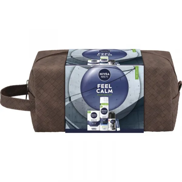 NIVEA MEN Feel Calm darčeková sada pre citlivú pokožku