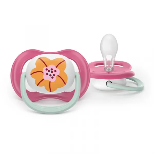 Philips AVENT Cumlík Ultra air obrázok 6-18m dievča 2ks