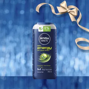 NIVEA MEN Feel Energized darčeková sada na telo a tvár