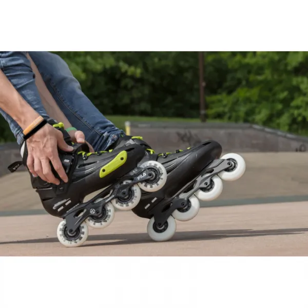 Kolieskové korčule FILA SKATES NRK FUN BLACK YELLOW MAGENTA
