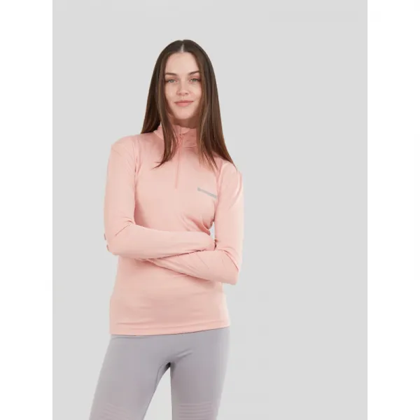 Dámske termo tričko s dlhým rukávom FUNDANGO Yade Baselayer-320-rose