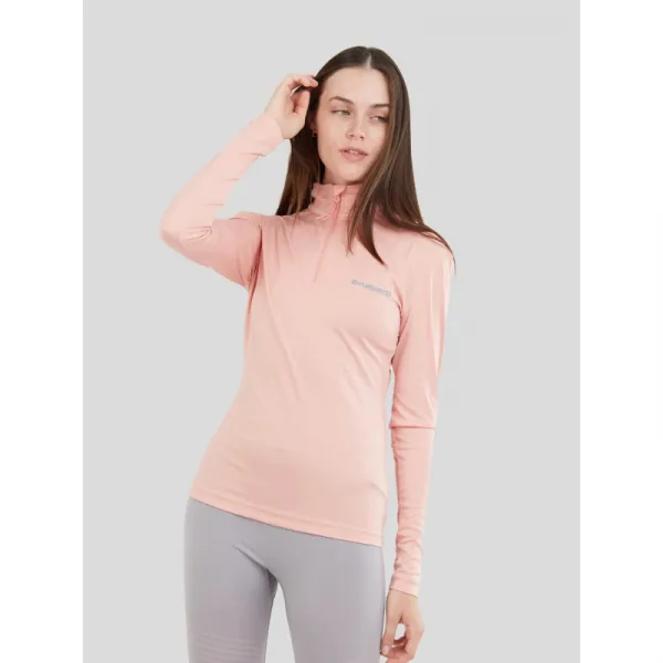 Dámske termo tričko s dlhým rukávom FUNDANGO Yade Baselayer-320-rose