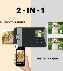 KODAK instantní fotoaparát Mini Shot 2 Retro C210R žlutá