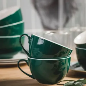 AMBITION šálky na kávu Aura Green, 6 x 200 ml