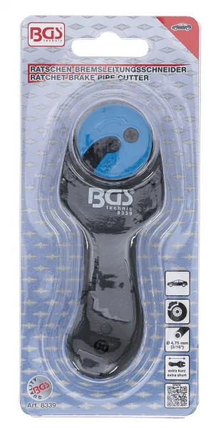 BGS Technics BGS 8339 – Račňový rezač brzdových trubiek 4,75 mm (3/16")