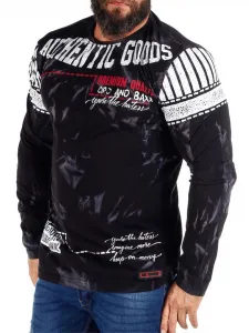 Pánske tričko CIPO & BAXX CL317 BLACK Farba: Čierna, Konfekčná veľkosť: M
