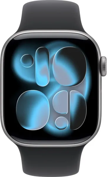 Apple Watch SE GPS 40mm Space Grey Aluminium Case with Black Sport Band - S/M, MF8A4WF/A