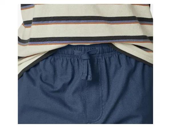 esmara Men Pánske pyžamo (pruhy/biela/námornícka modrá, XL (56/58))
