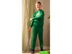Minecraft Detské tepláky (zelená, 134/140)