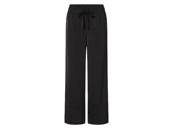 esmara® Dámske nohavice Wide leg (čierna, XS (32/34))