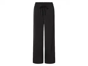 esmara® Dámske nohavice Wide leg (čierna, XS (32/34))