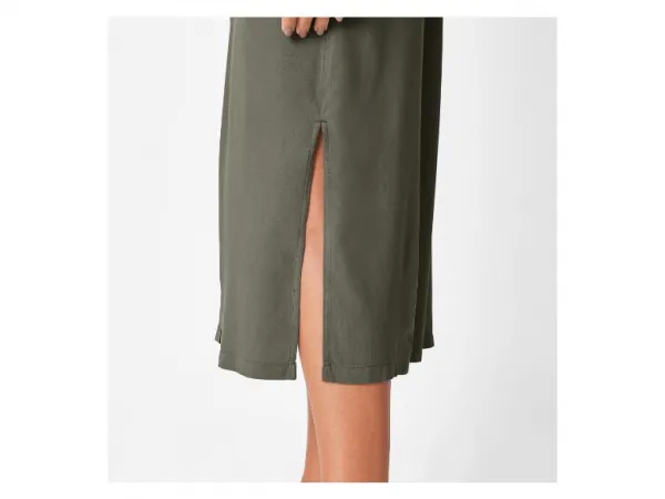 esmara® Dámske košeľové šaty (kaki, 34)