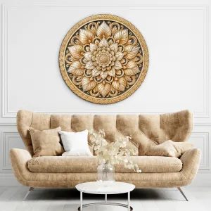 Obraz mandala - Zlatý kvet