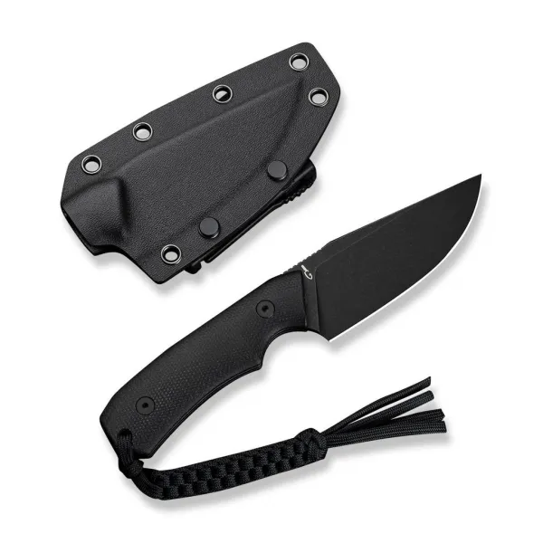Civivi Gander C24058B-2 14C28N Black Canvas Micarta