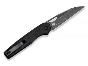Civivi Guile C24062B-DS1 Damascus Black Canvas Micarta