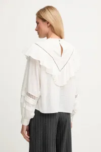 Blúzka Pepe Jeans béžová farba, jednofarebná, PL3051272