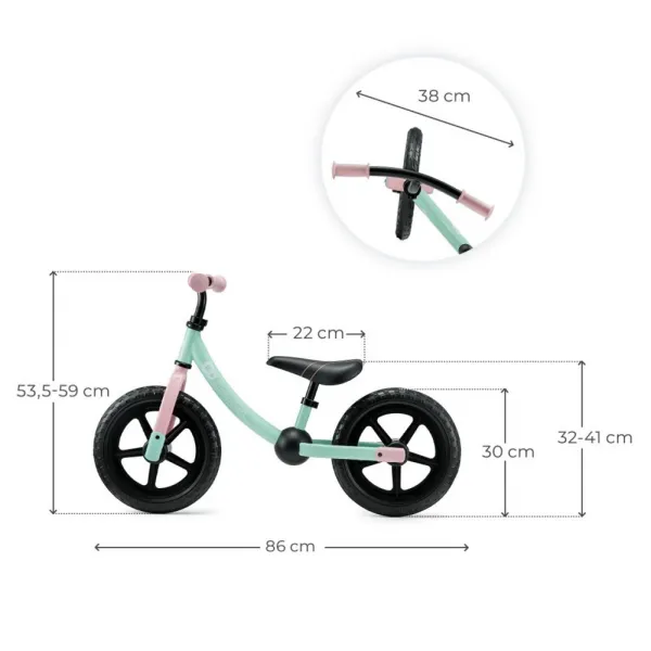 Odrážadlo Kinderkraft 2Way Next Mint
