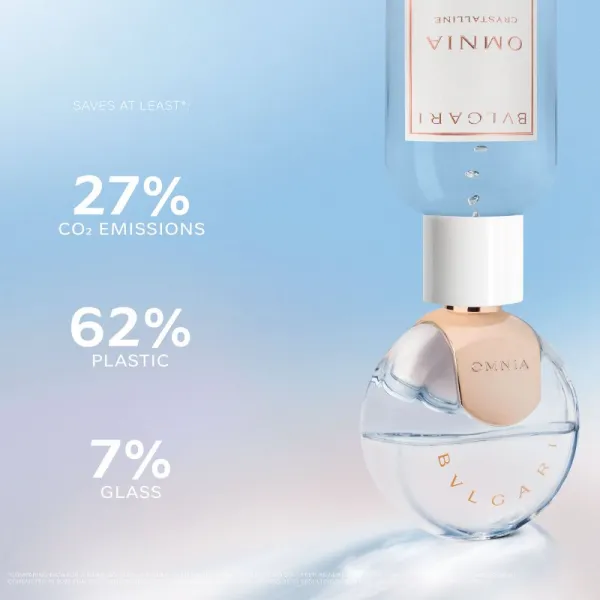 BVLGARI Omnia Crystalline toaletná voda náhradná náplň pre ženy 200 ml