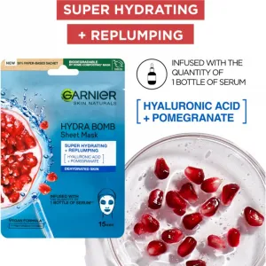 Garnier Textil Masks Party Mix sada plátenných masiek
