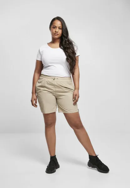 Women's Crinkle Nylon Concrete Shorts