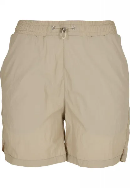 Women's Crinkle Nylon Concrete Shorts