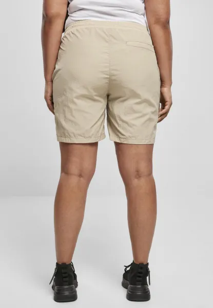 Women's Crinkle Nylon Concrete Shorts