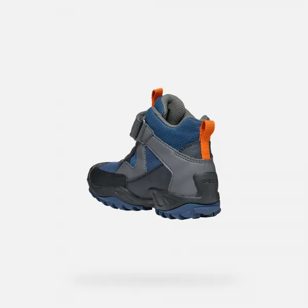 Blue boys' ankle shoes Geox Nesavage A - Boys