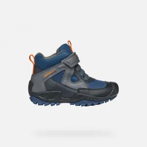 Blue boys' ankle shoes Geox Nesavage A - Boys