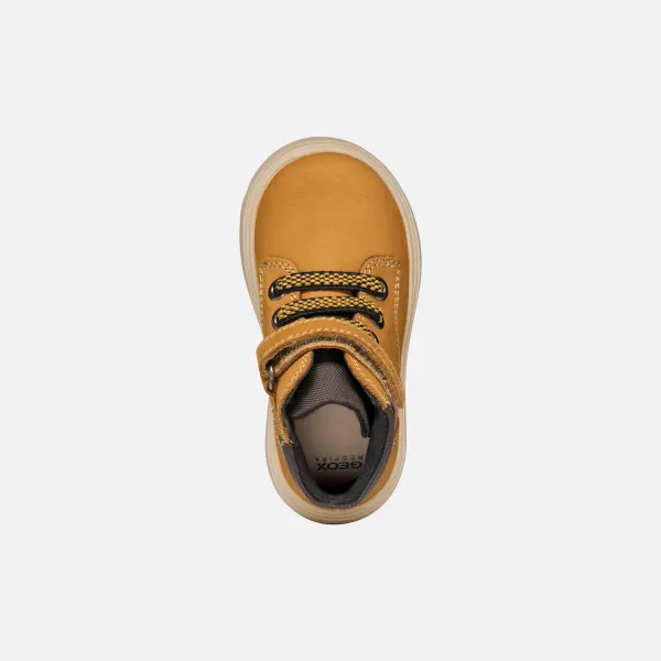 Yellow boys' ankle shoes Geox Kiddartah - Boys