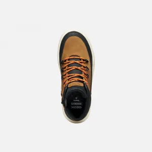 Light Brown Boys' Ankle Boots Geox Bunshee ABX - Boys