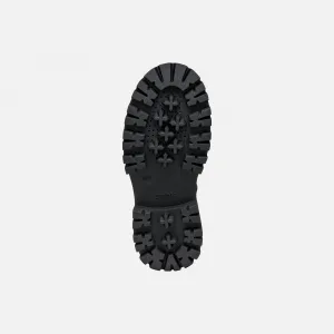 Black Girls Ankle Boots Geox Maquinnens - Girls