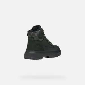 Black Boys' Ankle Boots Geox Kiddartah WPF - Boys