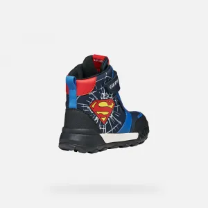 Geox Trekkyup ABX Boys' Navy Blue Ankle Boots - Boys