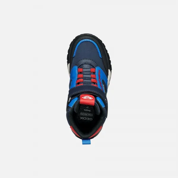 Geox Trekkyup ABX Boys' Navy Blue Ankle Boots - Boys