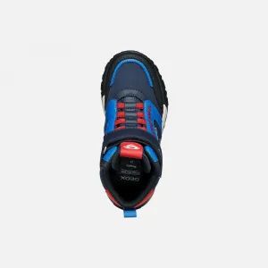 Geox Trekkyup ABX Boys' Navy Blue Ankle Boots - Boys