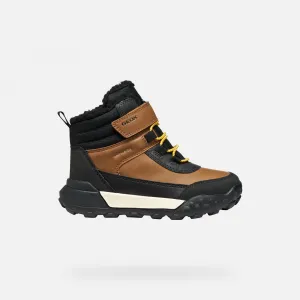 Black Boys' Ankle Boots Geox Trekkyup Boy B ABX - Boys