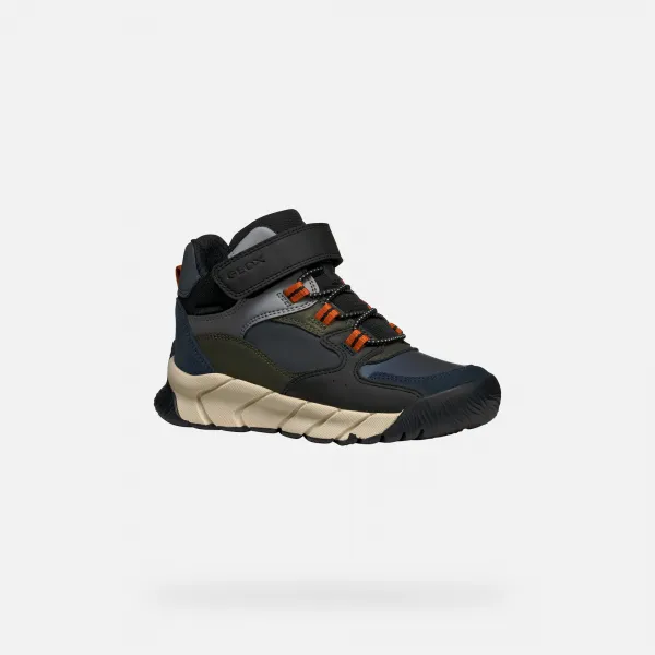 Geox Flexyper Pro Boy B Boys' Dark Blue Ankle Boots - Boys