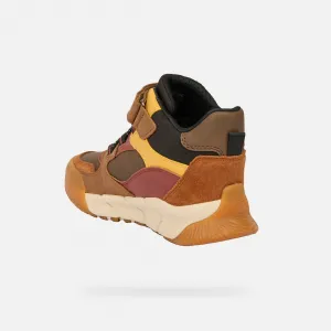 Geox Flexyper Pro Boy B Brown Boys' Ankle Boots - Boys